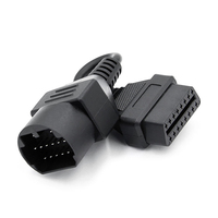 Câble de diagnostic OBD II 17PIN à 16PIN pour voitures universelles-Garantie 1 an 12-24V