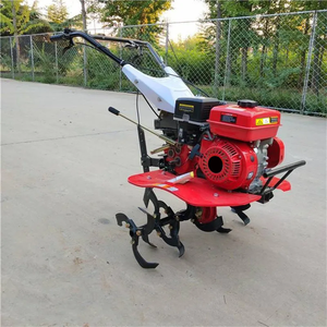 Macchina Multifunzionale per Coltivazione del Terreno, <span class=keywords><strong>Motozappa</strong></span> Manuale a Benzina 7HP/173F + Fresa Rotativa + Ruota per Diserbo - Product Image 6