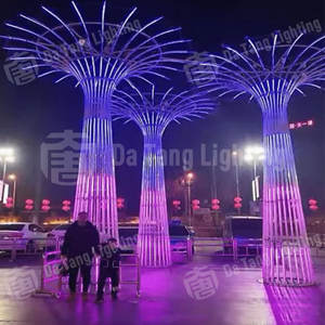 Torre de Navidad con Iluminación Decorativa LED 3D para Exteriores, Plazas y Proyectos de Paisajismo Festivo - Product Image 3