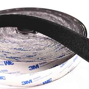 Self-<b>adhesive</b> <b>Hook</b> and Loop Tape Roll Custom Fastener Tape Velcroes Strip Nylon Fabrics <b>Adhesive</b> Strong <b>Adhesive</b> Velcroes - Product Image 2