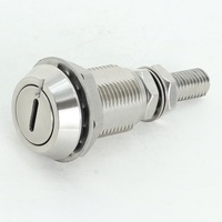 Verrou à came à quart de tour en acier inoxydable 304, loquet de compression réglable robuste à entraînement carré et triangulaire pour armoires industrielles
