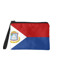 Porte-monnaie avec drapeau de Trinité-et-Tobago, pochette à fermeture éclair, organisateur compact, porte-billets, rangement pour cartes, accessoire cadeau