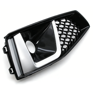 Pièces de voiture Pare-chocs avant Cache de phare antibrouillard Cadre de phare antibrouillard Grille de phare antibrouillard pour Audi A4L B9 SLINE 2017-2019 - Product Image 1