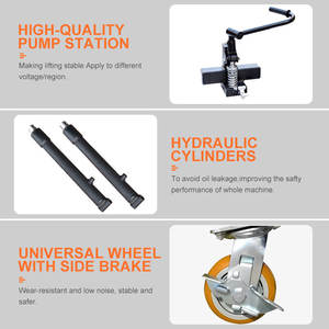 कैंची लिफ्ट तंत्र उठाने टेबल मंच पेंच मंच - Product Image 3