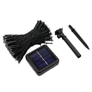 Guirlandes solaires LED IP44 pour l'extérieur, vente en gros, pour la décoration de Noël, de jardin, de la Fête de l'Indépendance et d'Halloween - Product Image 4