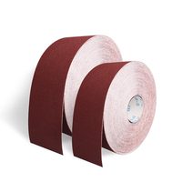 Rouleau de papier abrasif géant à livraison directe d'usine, feuilles de ponçage en tissu abrasif Alumine-Zircone OEM OBM pour usage automobile