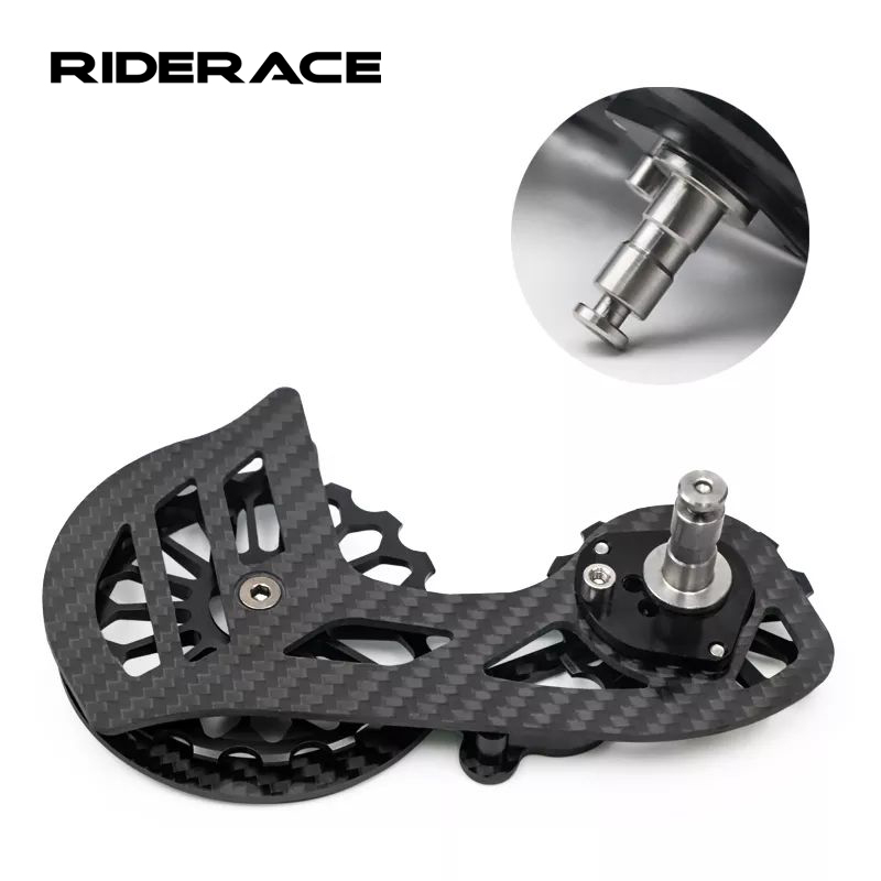 Riderace шоссейный велосипед из углеродного волокна керамический задний шкив для Shimano R7000 R8000 из углеродного волокна 17 т керамический шкив