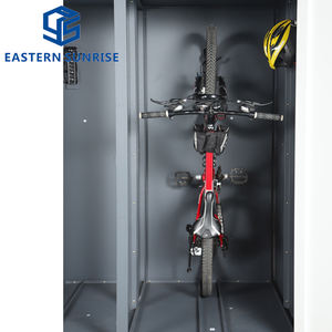 Armoire de rangement verticale pour vélos avec portes verrouillables en gros - Product Image 5