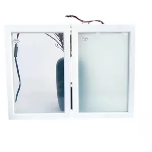 工厂价格PDLC薄膜智能玻璃窗110伏电动可切换隐私薄膜魔术玻璃