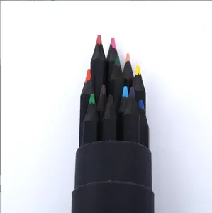 3.0 फिर से भरना 3.5 "काले रंग पेंसिल चोखा के साथ सेट अव्वल