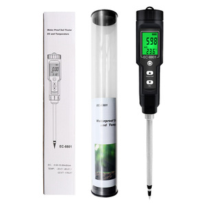 Medidor de Suelo EC-8801, Sensor de Temperatura y Humedad para Plantas, Horticultura, Agricultura y Granjas - Product Image 1