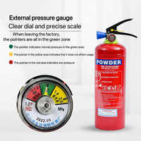 Extincteur à poudre sèche portable ABC de 6 kg, très vendu