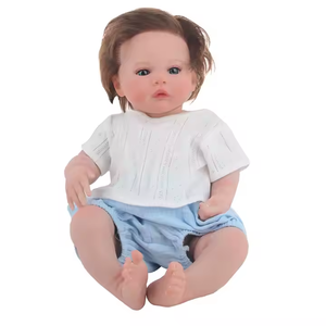 Muñecos Bebés <span class=keywords><strong>Reborn</strong></span> <span class=keywords><strong>de</strong></span> Silicona y Vinilo Realistas, Niño Pequeño, Juguete Educativo, Incluye Ropa y Cunas - Artículos en Oferta <span class=keywords><strong>de</strong></span> China - Product Image 6