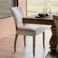 Ensemble de salle à manger moderne minimaliste artisanal, mobilier de maison, chaise de salle à manger rembourrée de haute qualité