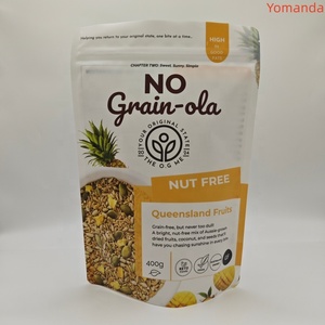 Sacos de Embalagem Plásticos Personalizados com UV Spot Direto da Fábrica para Alimentos de Bebê e Ração Animal, Recicláveis, à Prova de Umidade, Reseláveis e com Base (Stand-up) para Açúcar - Product Image 3