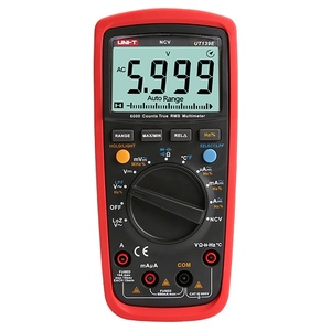 UNI-T UT139E มัลติมิเตอร์ดิจิตอลอัจฉริยะ  แบบ True RMS วัดแรงดันไฟฟ้ากระแสสลับ 600V  ช่วงการวัดอัตโนมัติ ระดับมืออาชีพ - Product Image 4