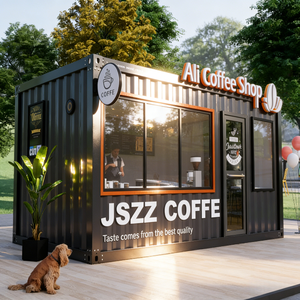 Caffetteria Portatile in Container da 20 Piedi - Bar Mobile Personalizzato e Chiosco Pop-up - Product Image 1