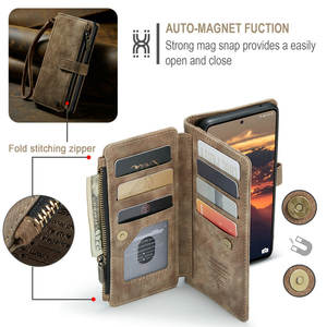 Cover Posteriore Staccabile 2 in 1 per <span class=keywords><strong>Samsung</strong></span> S23 M53 M33 <span class=keywords><strong>M23</strong></span> M13 Custodia Portafoglio con Porta Carte Magnetica in Pelle - Product Image 5