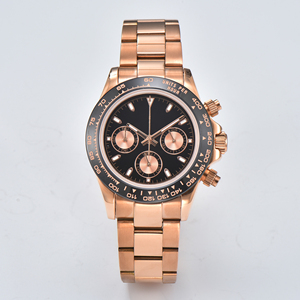 Giải trí kinh doanh xem Mens Đồng hồ cơ khí phong trào tự động đồng hồ đeo tay thép không gỉ Dây đeo thiết kế đồng hồ - Product Image 5