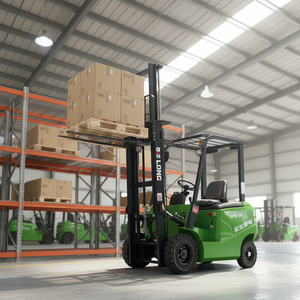 Fabrika Satışları CE ISO Sertifikalı Yeni Model 2 Ton 3 Ton 3.5 Ton Elektrikli Forklift Ataşmanlı - Product Image 1