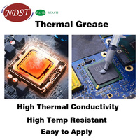 Pâte adhésive thermique en silicone NDST 3.0W/m.K, haute conductivité thermique pour LED, CPU, applications haute fréquence, échantillon gratuit