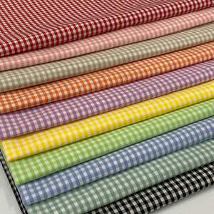 <span class=keywords><strong>Tissu</strong></span> africain à carreaux 100% <span class=keywords><strong>coton</strong></span> pour homme, chemise à manches longues - Product Image 4