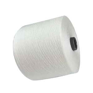 30S Raw White Bamboo Fiber Yarn 30/1 For Socks Knitting