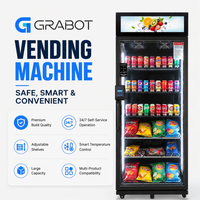 Distributeur automatique intelligent IA avec détection de produits automatisée et récupération sans effort, grande capacité, surveillance à distance