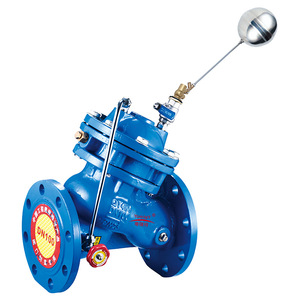 600X Electric Control Valve DN100 PN16 Cast Iron Hydraulic Water Flow Control For Pipeline Temperature Regulation - Product Image 2