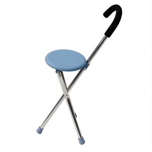 Conception de chaise de canne d'<span class=keywords><strong>aide</strong></span> médicale de siège pliant télescopique pliable pour le tabouret pliant handicapé âgé pour la commodité de confort - Product Image 3