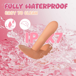 デュアル刺激 G スポット バイブレーター リアルな挿入可能なクリトリス刺激装置 リモコン付き シリコン製 充電式 女性用セックストイ - Product Image 5