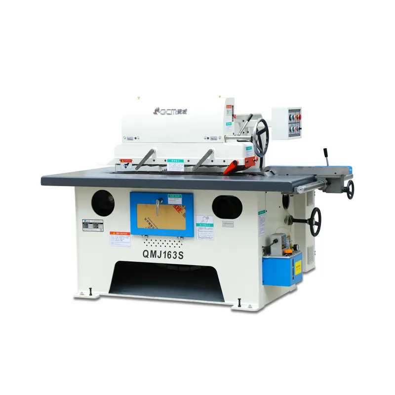 QMJ163S Single-Blade Rip Saw Circular Saw To Delign Vertical Saw Machine For Cutting Wood Slats