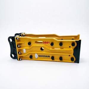 SB81 Top Hydraulic Breaker for Construction Mining New Condition Core Components Chisel Hammer Pump for 18-26 Ton Excavators 1 - Product Image 1