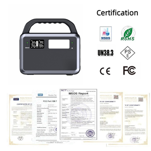 Générateur solaire Power Bank Centrale électrique portable 150W Petite avec batterie Lifepo4 153wh Power Bank Jump Starter LED Display MPPT - Product Image 2