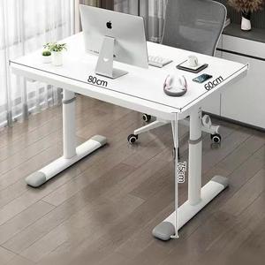 Table de jeu ALINUNU, plusieurs tailles au choix, bureau à levage manuel, bureau d'ordinateur de bureau à domicile, bureau d'apprentissage pour étudiants, bureau à levage - Product Image 4