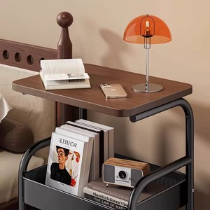 Portable Storage Trolley With Wheels Multi Layer <b>Shelf</b> For Bedroom Living Room Kitchen Bathroom Use - Product Image 4