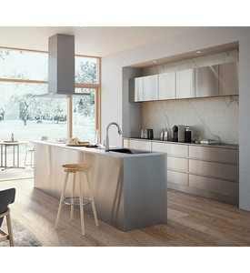 Dorene Bộ Giá Đỡ Bồn Rửa Nhà Bếp Lắp Ghép Bằng Kim Loại Thép Không Gỉ Nhỏ Ngoài Trời Thương Mại Tự Do Đứng - Product Image 1