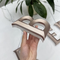 Nouvelle technologie de personnalisation, lettres en PVC gravées en 3D, placage sous vide, enseignes publicitaires, enseignes commerciales, enseignes rétroéclairées