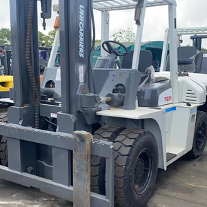 Japan <b>Used</b> Forklifts Japanese TCM 7 Tons Second-hand TCM 70 diesel Forklift TCM FD70 Forklift for Sale - Product Image 1