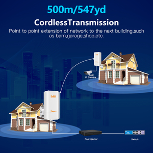 Kuwfi 5.8GHz Wifi cầu 1-2km dài khoảng cách ngoài trời CPE 900Mbps không dây điểm truy cập không dây cầu không dây đến điểm - Product Image 6