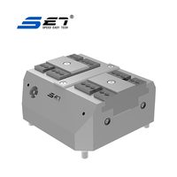 Étau de précision pneumatique CNC |   Étau universel auto-centrant |   Serrage de haute précision, précision de 0,005 mm |   Acier à outils |   Haute qualité