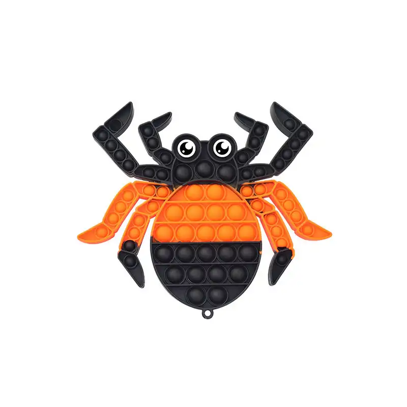 Призрак Хэллоуин сенсорный кремниевый Спиннер декомпрессионные игрушки новый дизайн паутина пузырьковый паук игрушки-антистресс