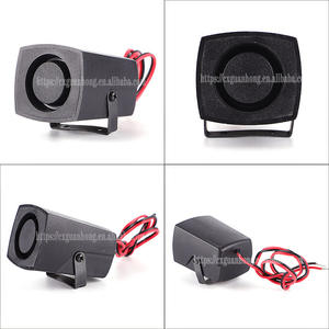 12V 24V 105dB seguridad fuerte sistema de alarma piezo zumbador alambre zumbador alarma sirena - Product Image 3