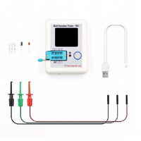 LCR-TC1 1.8 Inci Layar LCD TFT Multi-Meter Transistor Tester Diode Triode Resistor Pengukur Uji ESR LCR NPN PNP