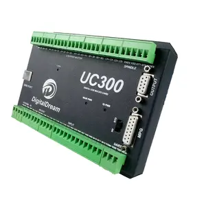 Prix usine Digital Dream UC300 CNC Controller 6 Axis Motion Breakout Board NVEM Mach3 Ethernet Carte de contrôle USB avec NVMPG