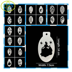 مجموعات استنسل مجلة رسم قوالب استنسل بلاستيكية بالجملة - Product Image 3