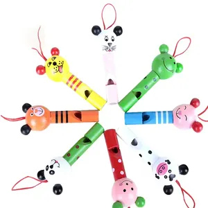 장난감 우 휘파람 나무 다채로운 만화 동물 휘파람 조기 음악 교육 1 ~ 3 세 어린이