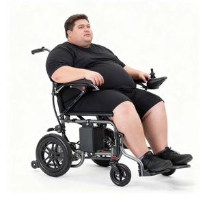 Silla eléctrica de gran capacidad con motores duales de 250W, silla eléctrica portátil automática de acero al carbono - Product Image 1