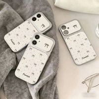 Coque antichoc DIY style nœud papillon avec grande fenêtre de visualisation pour iPhone 17 Pro Max, compatible avec 16/15/14/13/12/11