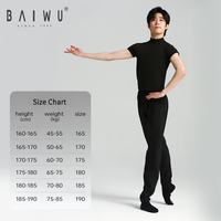 Pantalon de sport pour homme, pantalon de danse, pantalon ample et respirant, taille élastique, tendance estivale, fin, 125312071 Baiwu